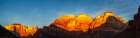 USA-Utah-Zion National Park Zion Overlook at sunrise Art Print